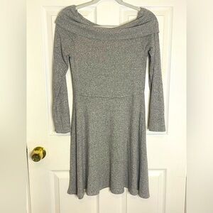 AMERICAN RAG COWL NECK DRESS